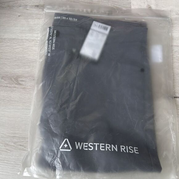 Western‎ Rise  AT Pant classic jeans gray 35x32/34 NWT in packaging - Picture 8 of 9